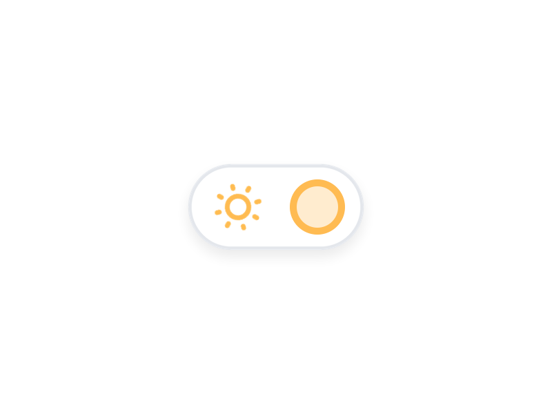 Toggle animation - Light/Dark theme animation animations branding dark dark theme fossabot interaction design light light theme saas toggle toggle button toggle switch toggles ui ux