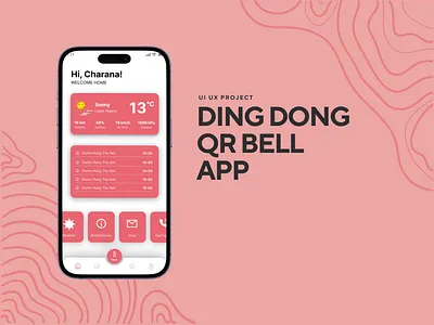 BELL APP UI UX app design app ui ux bell app branding design mobile app mobile app ui ux minimal ui ux