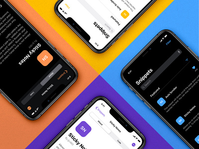 Code Snippet App Design Refresh app design apple design code design ios sketchapp snippet ui ui design uiux ux ux design