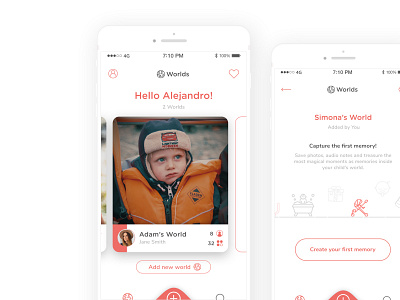 UX/UI for Social Media Project app design digital design ui ux uxui