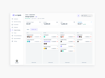 Project Management Time Tracking Software agile design kanban project project managment projects projects tracking software task management tasks time tracker time tracking time tracking software ui ux web web app