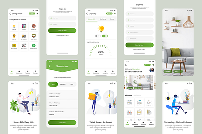 Homation - iOT App UI automation camera app camera icon iot iot development iota light app room app wifi