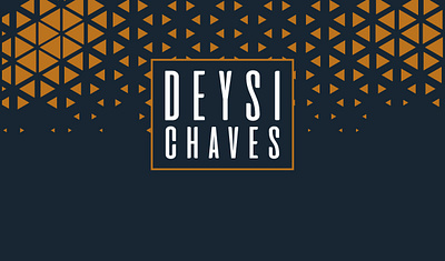 Deysi Chaves Logo beauty branding design fashion geometric golden logo modern