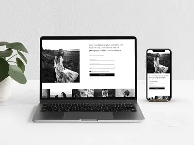 Lead Capture Short Lander Template design email landing page newsletter web web design website design