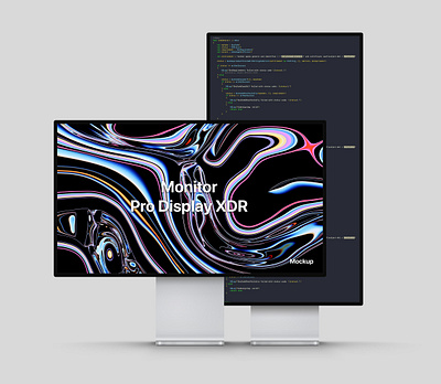 Free Psd Pro Display XDR Mockup monitor mockup