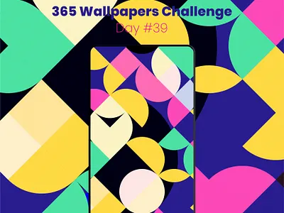 365 Wallpapers Challenge - Day #39 365 365 daily challenge affinity designer affinitydesigner challenge mobile wallpaper wallpaper design wallpapers