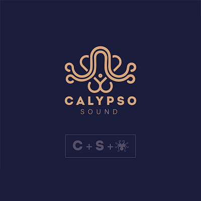 CALYPSO SOUND LOGO design illustration logo sound soundcloud ui