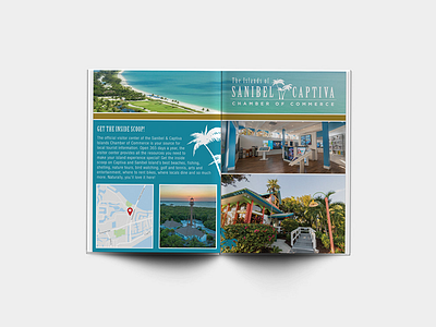 Magazine Spread - Sanibel Captiva ad design florida graphic design magazine sanibel spread swfl