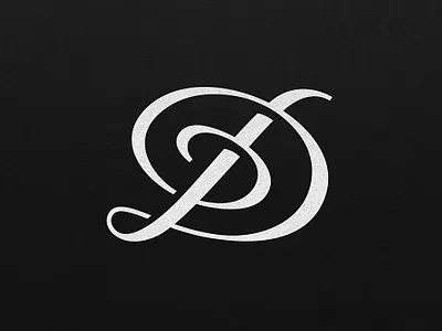 DP Monogram Classic Script Design 2 branding d font identity letter logo logo design lux luxury panter panter vision script script font script lettering symbol type typeface typo typography typography art