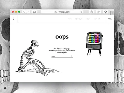 404 - Weekly Warm Up 404 404 page collage collageart irony photoshop retro web webdesign website