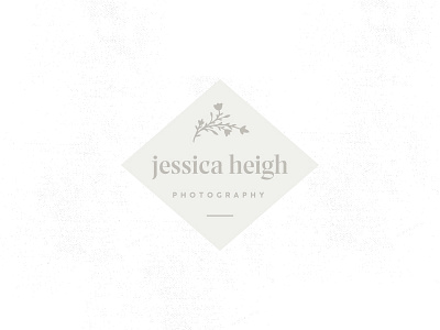 Jessica Heigh branding flowers icon logo photographer photography