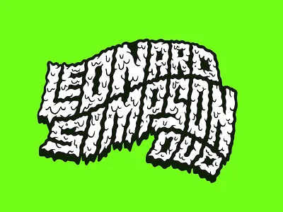 LSD (Leonard Simpson Duo) handlettered handlettering handletters hiphop ipadart leonard charles leonard simpson duo lettering logo logotype melt
