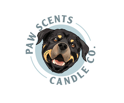 Pawscents dog candle