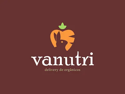 Design de Logotipo (post 2/3) Vanutri Delivery de Orgânicos branding brunohenris consultoria de marca designer douradosms identidade visual identidadevisual logo logotipo minimalist