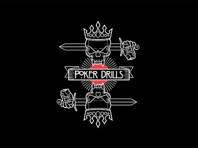 Poker Drills Shirt adobe illustrator branding design digital icon illustration illustrator logo