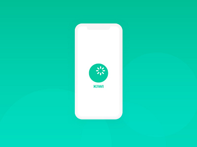 Kiwi application app apple application art design icon lettering logo minimal ui ux website