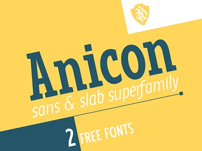 Anicon superfamily font grotesque lettering sans serif slab serif typeface