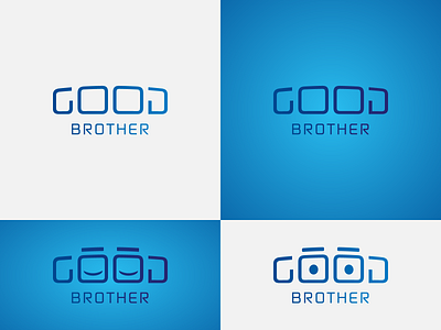 Good Brother - proposal brand design brand designer brand development branding film strip identity branding identity design identity designer logo logo design logo design concept logotype semantic typography typography video production wordmark