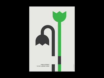 Organ Donation design flat illustration minimal mykolakovalenkostudio poster poster design vector