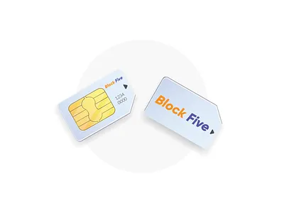 B5 SIM Card ❤️ block five blockfive card chip design designer electronic figma graphic illustration illustrator mobile phone photoshop sim sim card telephone vector