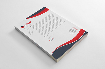 Corporate Letterhead Design cover design coverletter letter letterhead