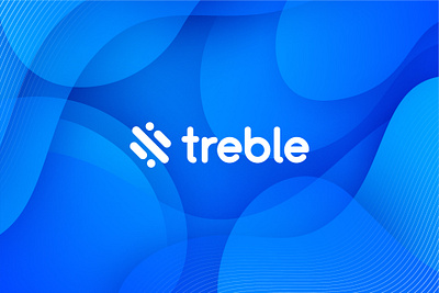 Treble Logo Design branding design design app flat flat logo graphic design icon it logo logo design logos logotype minimal tech ui ux