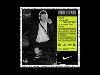 Nike Posters | 03 clean community design art layout lifestyle nike poster poster art poster design posters