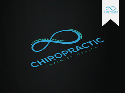 Logo Wellness - Chiropractic beauty logo bones chiropractic clinic cosmetic flat logo logodesign logonew logos medical minimalist service spa spine therapist therapy vector wellness yoga