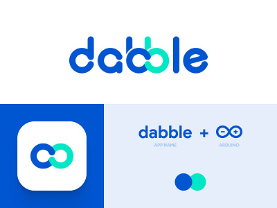 Dabble Logo Design app app branding app icon brand identity branding icon logo logo design logo mark vector