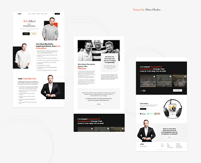 Mike Dillard chetan chouhan clean designinspiration dribbble elegant homepage landing landing page landing page design neil patel professional design sales page ui design uitrends ux design uxdesign website websites white