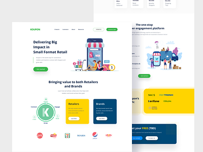 Landing page for Client app branding typography client work client work concepts concept content wireframes illustration logo minimal print project vector project landing page minimal trend 2020 typography ui ux vector illustration colour web wireframe minimal design