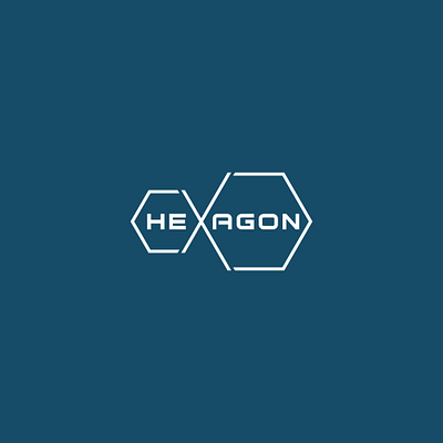 hexagon branding design logo