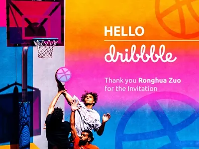 Dribbble First Shot debut first shot graphic design photo manipulation