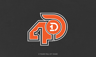 4 years logo illustration logo logos logotype