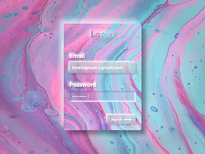 Exploring Neumorphism abstract blur card concept design email figma glass login neumorphic neumorphism sign in skeuomorphism ui ux