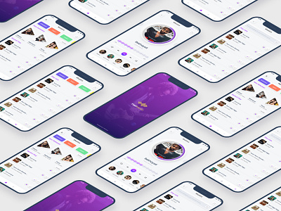 Neumorphic Music Apps app design mobile mobile app mobile ui music music app neomorphism new trend playlist song ui ux