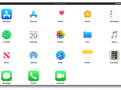 Apple App Icons - iOS 13 | 18 of 51 app app icon apple branding bundle design file files flat icon icon kit iconography icons ios kit music news phone safari sketch