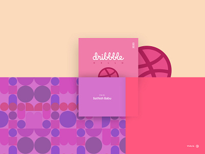 Hello Dribbble branding design flat typography ui web