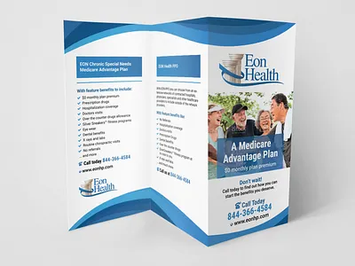 Eon trifold advertising brochure brochure design graphic design graphic design graphicdesign trifold trifold brochure