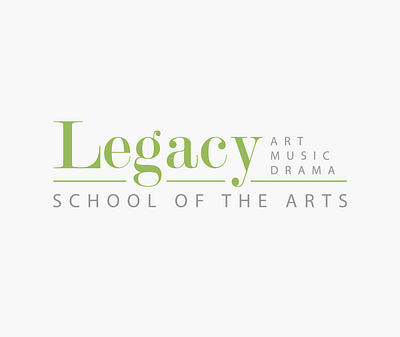 Legacy SOA Logo branding logo school