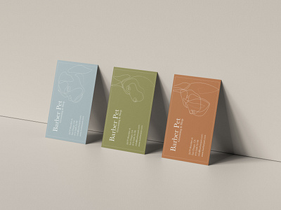 Grooming Business Cards brand identity business cards graphicdesign