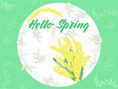 spring ui vector вектор иллюстрация