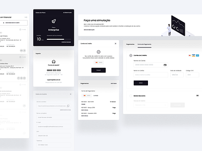 Real Estate Platform - Web App Components banking crm dashboad design design system payment plans platform product product design realestate simulator ui ux web