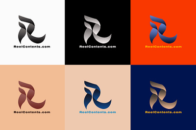 REEL content branding logodesign