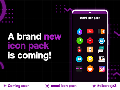 mnml icok pack - Soon! android android app android app design app customization design icon icon pack icon packs icons incoset material design