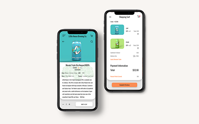 Craft Beer Delivery App adobe xd app design beer cart checkout craftbeer delivery ecommerce hazy ipa interface design ipa shopping bag shopping basket shopping cart ui design uiux user interface