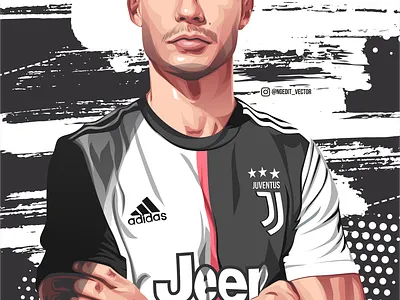 Wonderful Cristiano Ronaldo art artwork coreldraw cristiano design designer digitalart football graphicdesigner illustration illustrator ronaldo vector