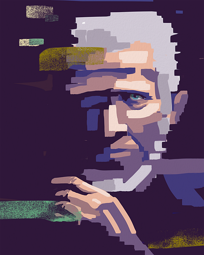 Man 2 illustration old man