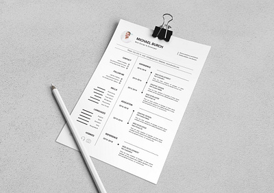 Creative Resume Design clean design corporate resume cv design cv resume template resume resume template