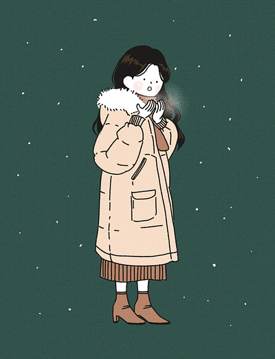 December illustration